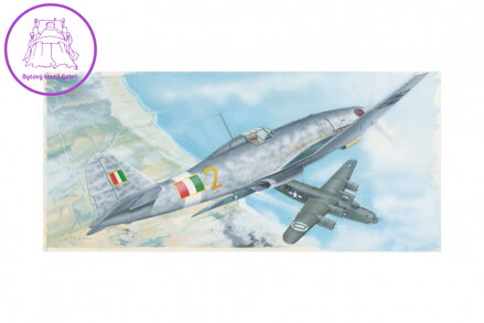 Model Fiat G.55 18,9x23,4cm v krabici 31x13,5x3,5cm