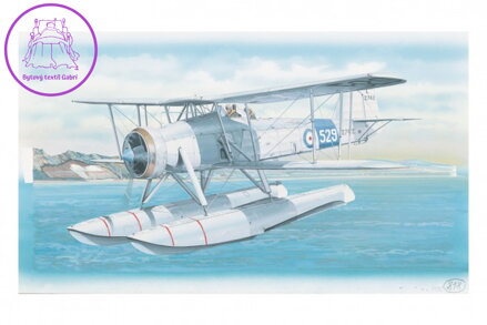 Model Fairey Swordfish Mk.2 26,4x29cm v krabici 34x19x5,5cm