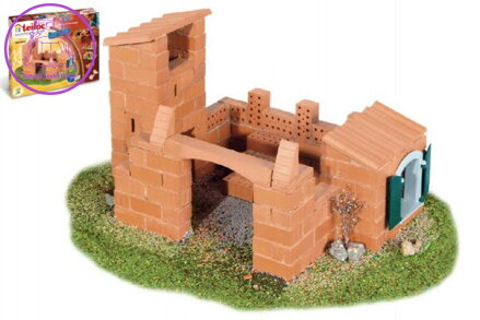 Stavebnice Teifoc Domek Roberto 150ks v krabici 35x29x8cm