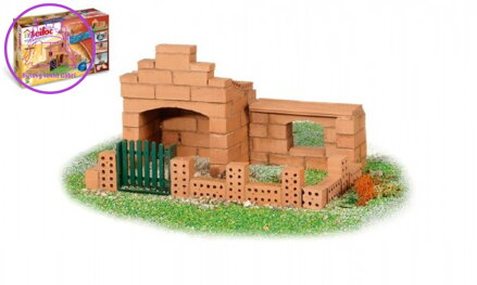 Stavebnice Teifoc Domek Sergio 85ks v krabici 29x18x8cm