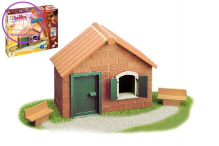 Stavebnice Teifoc Domek Daniel 110ks v krabici 35x29x4,5cm