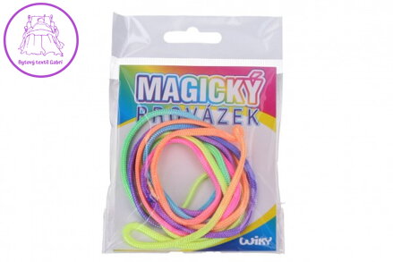 Přebírání provázku ruční retro magická hra 160cm 1ks v sáčku
