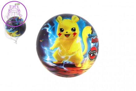 Míč Pikachu 14cm nafouknutý v síťce