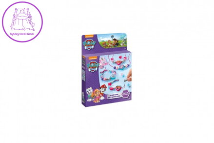 Kreativní sada Vyrob si náramek Tlapková patrola/Paw Patrol v krabičce 17,5x24,5x3,5cm