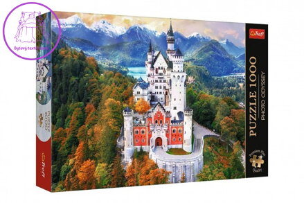 Puzzle Premium Plus - Photo Odyssey:Zámek Neuschwanstein,Německo 1000 dílků 68,3x48cm v krab 40x27cm