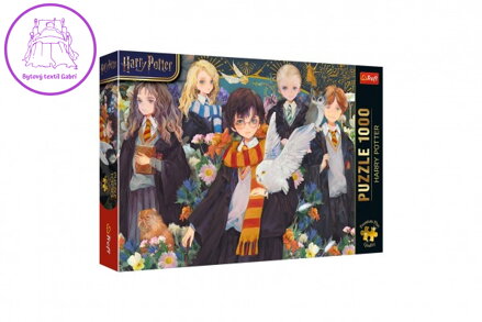 Puzzle Premium Plus: Harry Potter 1000 dílků 68,3x48cm v krabici 40x27x6cm