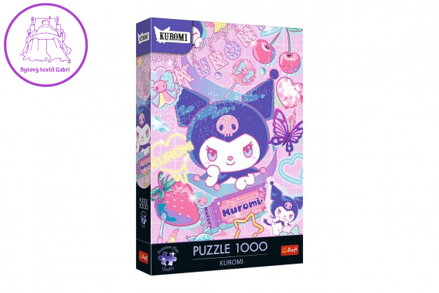 Puzzle Premium Plus: Kuromi 1000 dílků 48x68,3cm v krabici 27x40x6cm
