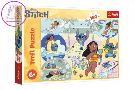 Puzzle Pravidla Stitche 41x27,5cm 160 dílků v krabici 29x19x4cm