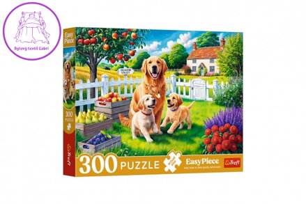 Puzzle Psi na venkově 300dílků 60x40cm v krabici 34x26x5cm