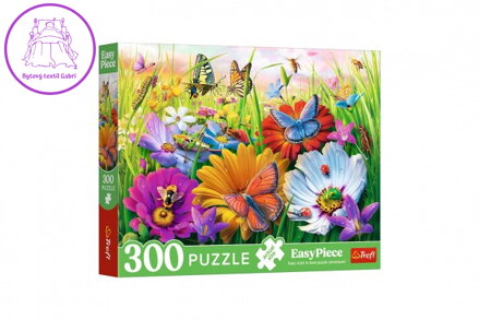 Puzzle Hmyz na louce 300dílků 60x40cm v krabici 34x26x5cm