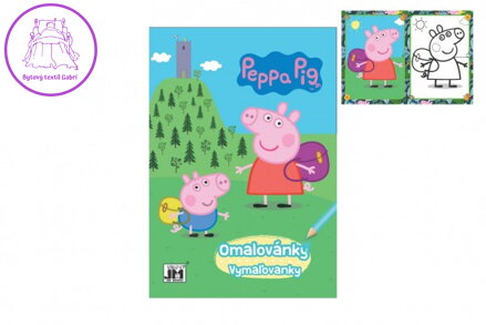Omalovánky A5 Prasátko Peppa/Peppa Pig 15x21cm