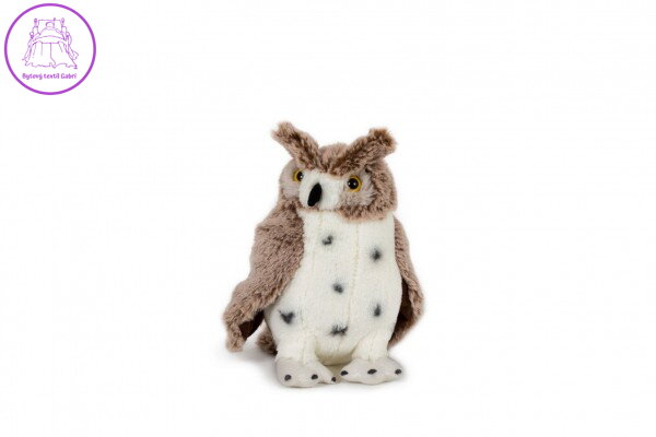 Sova/Výr plyš  20cm 0m+