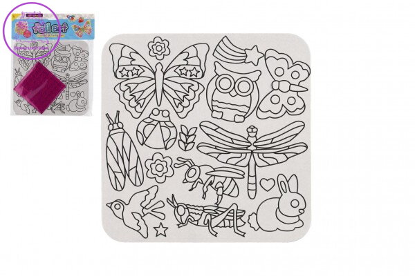 Kreativní sada kouzlení s fóliovými obrázky třpytivé zvířata v sáčku 22x27cm Kreativní sada kouzlení s fóliovými obrázky třpytivé zvířata v sáčku 22x27cm
