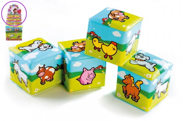 Kostka Moje první zvířátka 7x7cm v sáčku 12ks v boxu 0+ MPZ Kostka Moje první zvířátka 7x7cm v sáčku 12ks v boxu 0+ MPZ