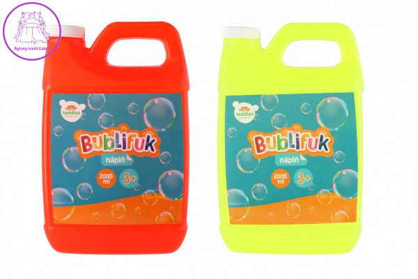 Náplň do bublifuku 2 litry 2 barvy v kanystru Náplň do bublifuku 2 litry 2 barvy v kanystru