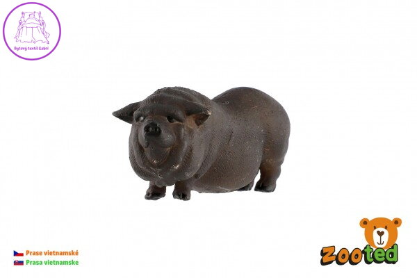 Prase vietnamské zooted plast 7cm v sáčku Prase vietnamské zooted plast 7cm v sáčku