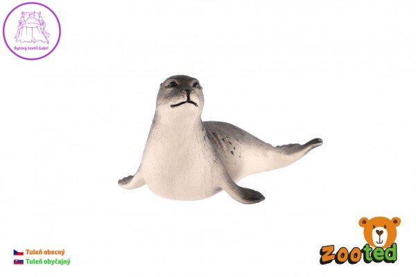 Tuleň obecný zooted plast 12cm v sáčku Tuleň obecný zooted plast 12cm v sáčku