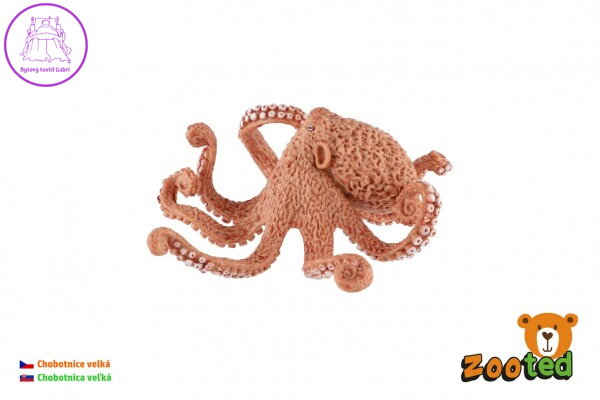 Chobotnice velká zooted plast 11cm v sáčku Chobotnice velká zooted plast 11cm v sáčku