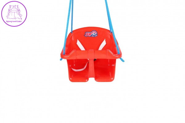 Houpačka Baby plast červená nosnost 20kg 36x30x29cm 24m+ Houpačka Baby plast červená nosnost 20kg 36x30x29cm 24m+