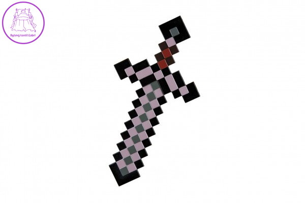 Meč Minecraft Neterthite plast 52cm na kartě