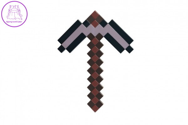 Krumpáč Minecraft Nethertite plast 42cm na kartě Krumpáč Minecraft Nethertite plast 42cm na kartě