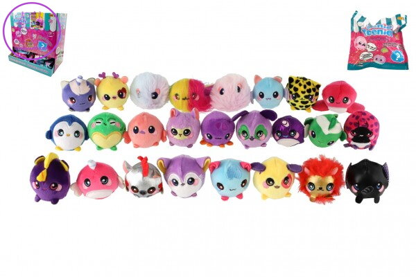 Squeezamals Eenie Teenies figurka plyš mix druhů v sáčku 48ks v boxu 0m+ Squeezamals Eenie Teenies figurka plyš mix druhů v sáčku 48ks v boxu 0m+