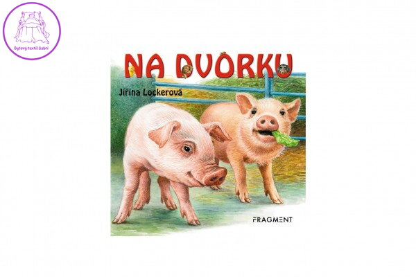 Knížka leporelo Na dvorku 11x10cm CZ text Knížka leporelo Na dvorku 11x10cm CZ text