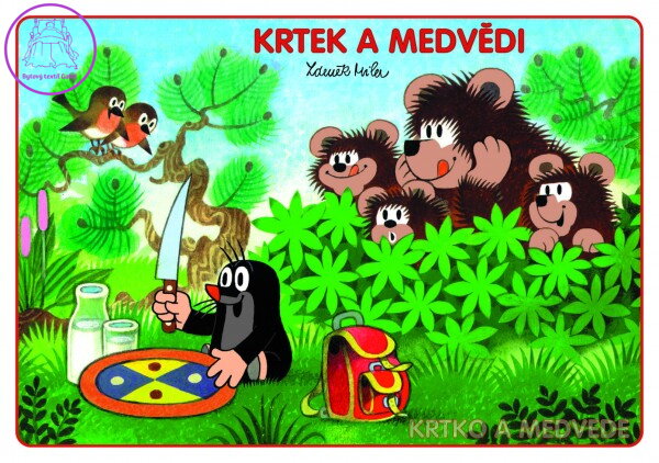Omalovánky A5 - Krtek a medvědi 21x15cm Omalovánky A5 - Krtek a medvědi 21x15cm