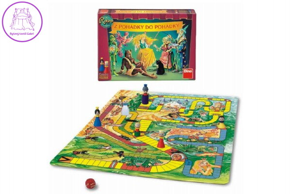 Z pohádky do pohádky retro edice společenská hra v krabici 33x23x3,5cm Z pohádky do pohádky retro edice společenská hra v krabici 33x23x3,5cm