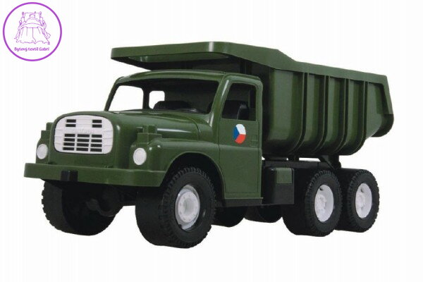 Auto Tatra 148 plast 73cm v krabici - khaki vojenská Auto Tatra 148 plast 73cm v krabici - khaki vojenská