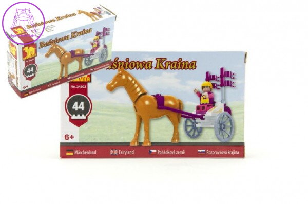 Stavebnice Dromader pro Holky 24202 44ks v krabici 16,5x9,5x4,5cm Stavebnice Dromader pro Holky 24202 44ks v krabici 16,5x9,5x4,5cm