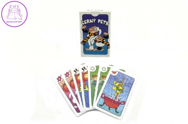 Černý Petr Pojď s námi do pohádky společenská hra - karty v papírové krabičce 6x9x1,5cm