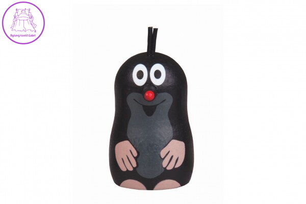 Krtek magnet smějící se dřevo 5cm v sáčku Krtek magnet smějící se dřevo 5cm v sáčku