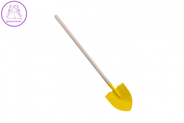 Rýč špičatý žlutý s násadou kov/dřevo 80cm nářadí Rýč špičatý žlutý s násadou kov/dřevo 80cm nářadí