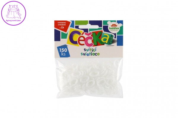 Céčka svítící 150 ks plast v sáčku Céčka svítící 150 ks plast v sáčku