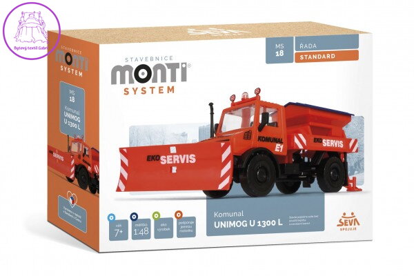 Stavebnice Monti System MS 18 Communal Mercedes 22x15x6cm Stavebnice Monti System MS 18 Communal Mercedes 22x15x6cm
