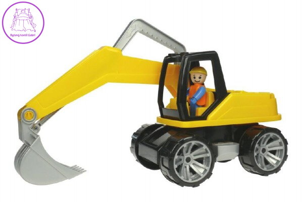 Auto Truxx bagr s figurkou plast 44cm 24m+ Auto Truxx bagr s figurkou plast 44cm 24m+