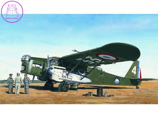 Model Potez 540 22,5x30,7cm v krabici 34x19x5,5cm Model Potez 540 22,5x30,7cm v krabici 34x19x5,5cm