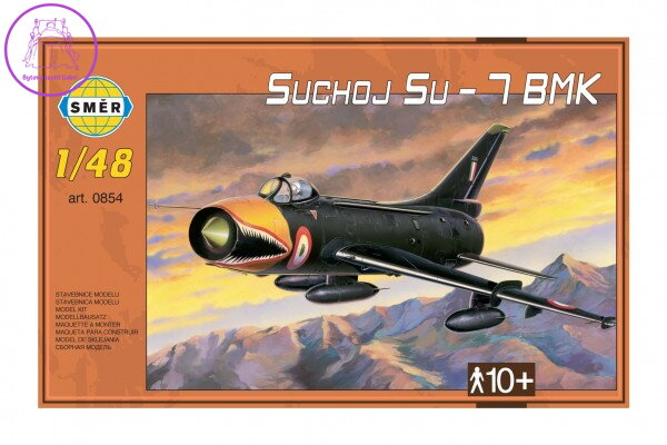 Model Suchoj SU - 7 BMK v krabici 35x22x5cm Model Suchoj SU - 7 BMK v krabici 35x22x5cm