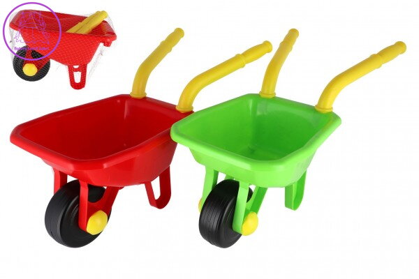 Kolečko trakař plast 66cm 2 barvy 24m+ Kolečko trakař plast 66cm 2 barvy 24m+