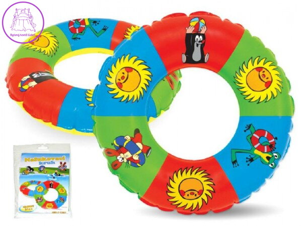Kruh Krtek nafukovací 51 cm v sáčku Kruh Krtek nafukovací 51 cm v sáčku