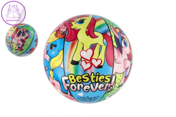 Míč Pony nafouknutý 23cm v síťce Míč Pony nafouknutý 23cm v síťce