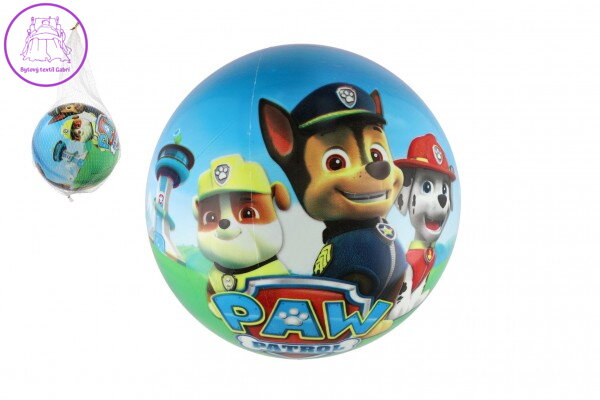 Míč Tlapková patrola/Paw patrol nafouknutý 23cm v síťce Míč Tlapková patrola/Paw patrol nafouknutý 23cm v síťce