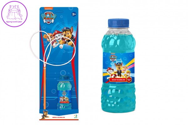 Bublifuk Tlapková patrola/Paw Patrol sada na tvorbu bublin + náplň 0,45L na kartě 15x42x12cm Bublifuk Tlapková patrola/Paw Patrol sada na tvorbu bublin + náplň 0,45L na kartě 15x42x12cm