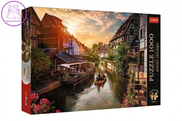 Puzzle Premium Plus - Photo Odyssey:Malé Benátky v Colmar, Francie 1000dílků 68,3x48cm v krab 40x27 Puzzle Premium Plus - Photo Odyssey:Malé Benátky v Colmar, Francie 1000dílků 68,3x48cm v krab 40x27