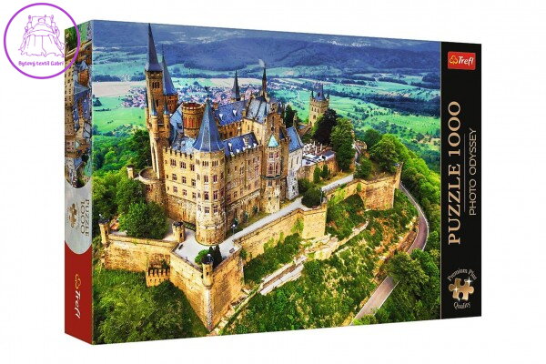 Puzzle Premium Plus - Photo Odyssey:Zámek Hohenzollern, Německo 1000 dílků 68,3x48cm v krab 40x27cm Puzzle Premium Plus - Photo Odyssey:Zámek Hohenzollern, Německo 1000 dílků 68,3x48cm v krab 40x27cm
