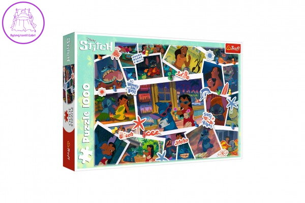 Puzzle Lilo&Stitch - Sladké vzpomínky 1000 dílků 68,3x48cm v krabici 40x27x6cm Puzzle Lilo&Stitch - Sladké vzpomínky 1000 dílků 68,3x48cm v krabici 40x27x6cm