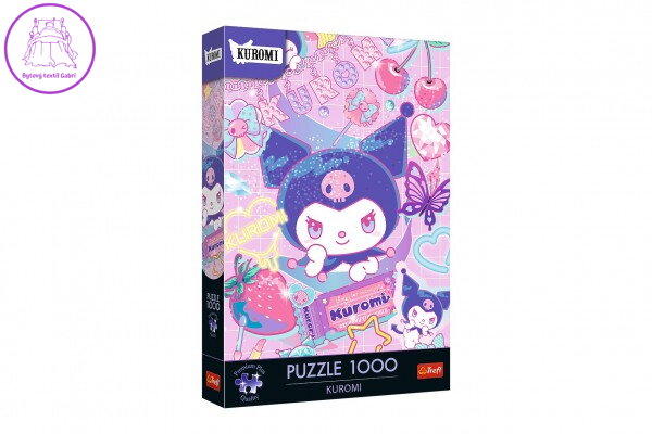 Puzzle Premium Plus: Kuromi 1000 dílků 48x68,3cm v krabici 27x40x6cm