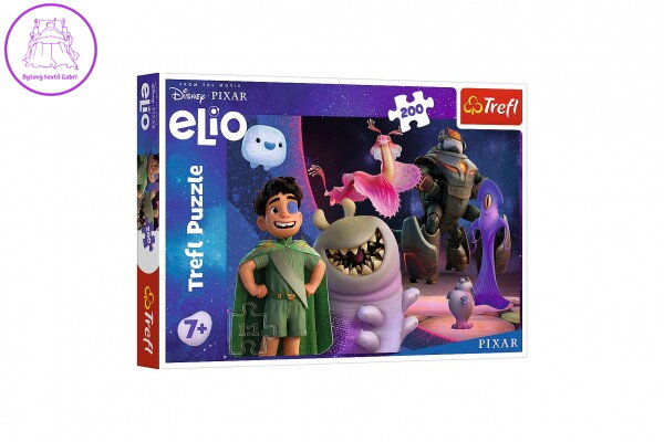 Puzzle Elio ve vzdálené galaxii 200 dílků 48x34cm v krabici 33x23x4cm Puzzle Elio ve vzdálené galaxii 200 dílků 48x34cm v krabici 33x23x4cm