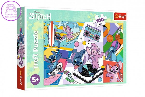 Puzzle Vzpomínky Lilo&Stitch 100 dílků 41x27,5cm v krabici 29x19x4cm Puzzle Vzpomínky Lilo&Stitch 100 dílků 41x27,5cm v krabici 29x19x4cm